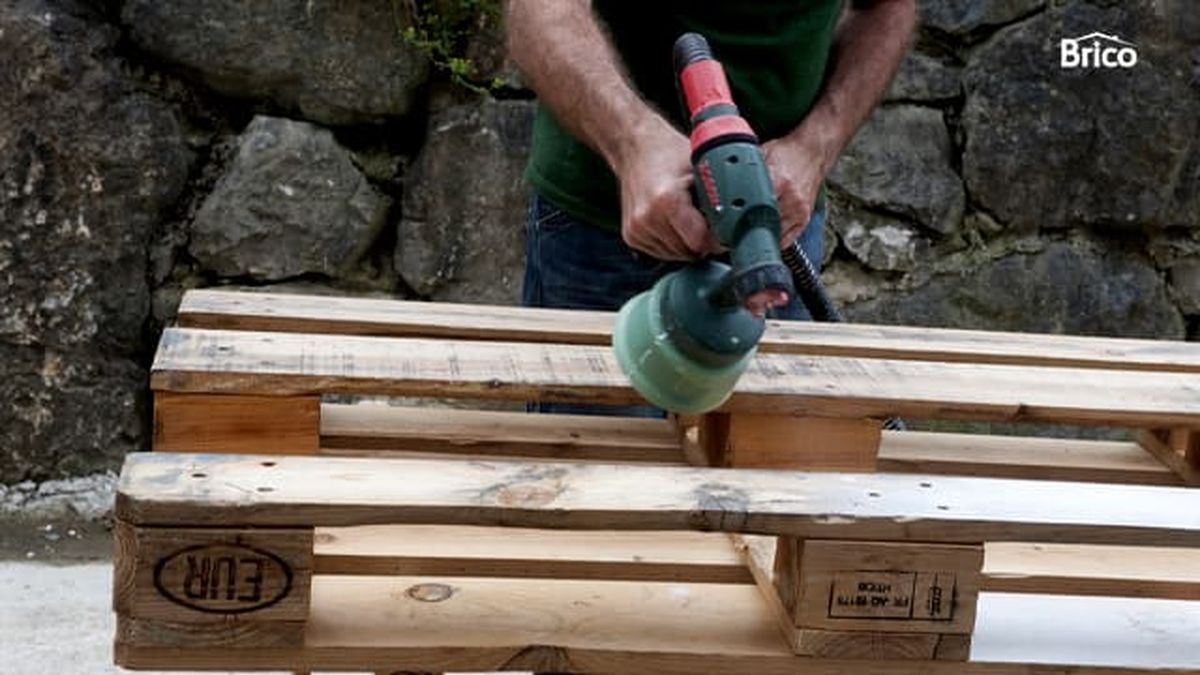 brico 0623 como hacer un sofa de palets facil paso 5