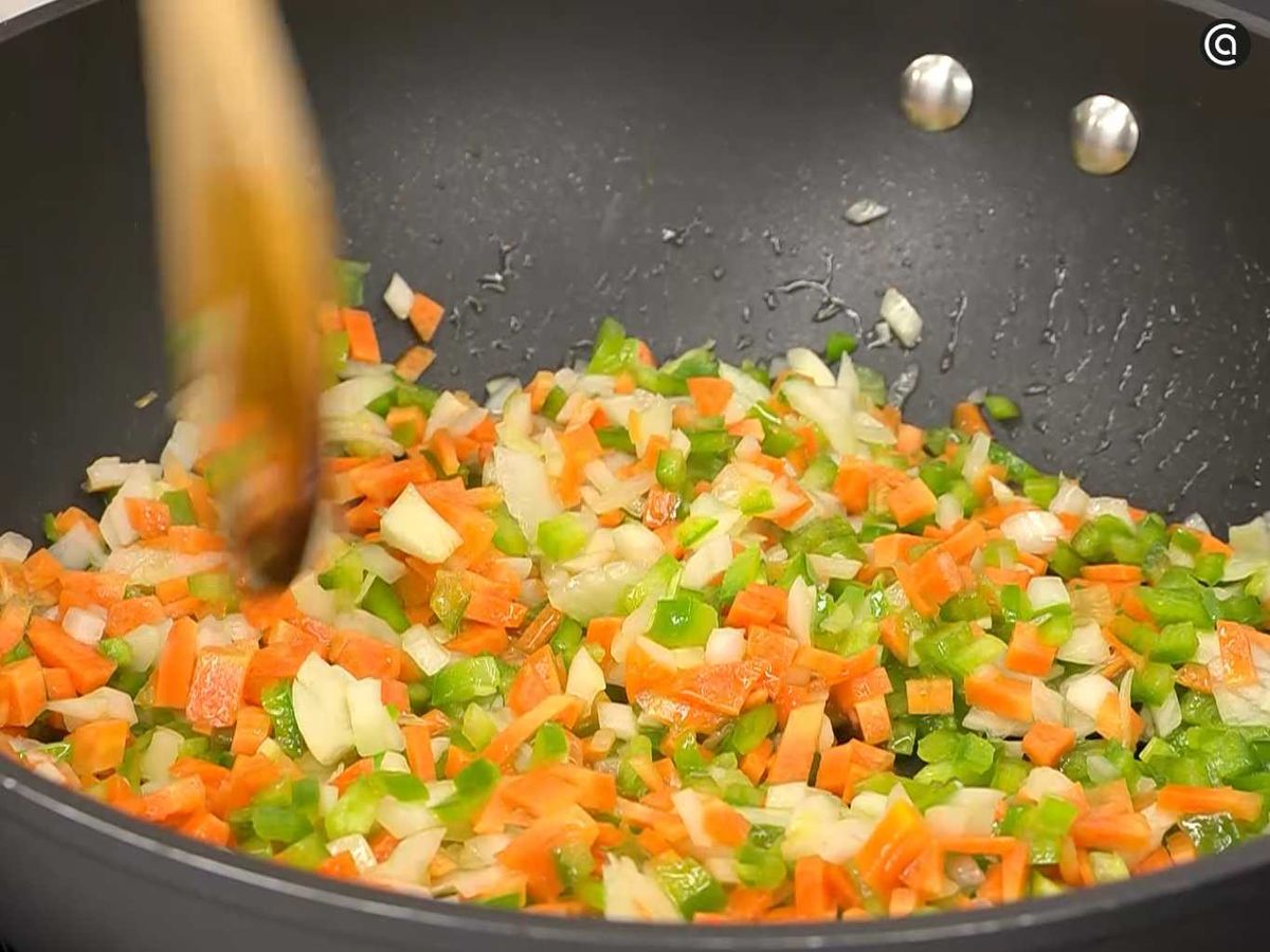 Rehoga las hortalizas