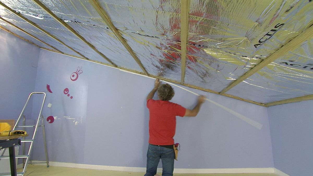 Revestimiento de techo paso 4