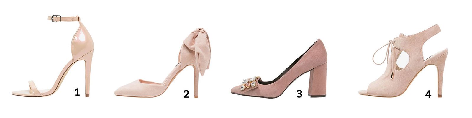 zapatos nude