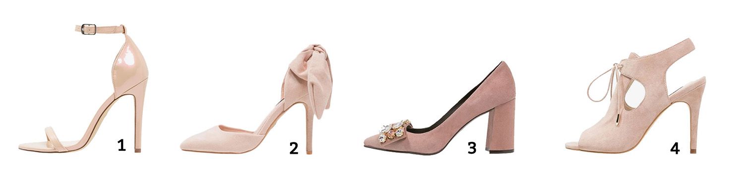 zapatos nude
