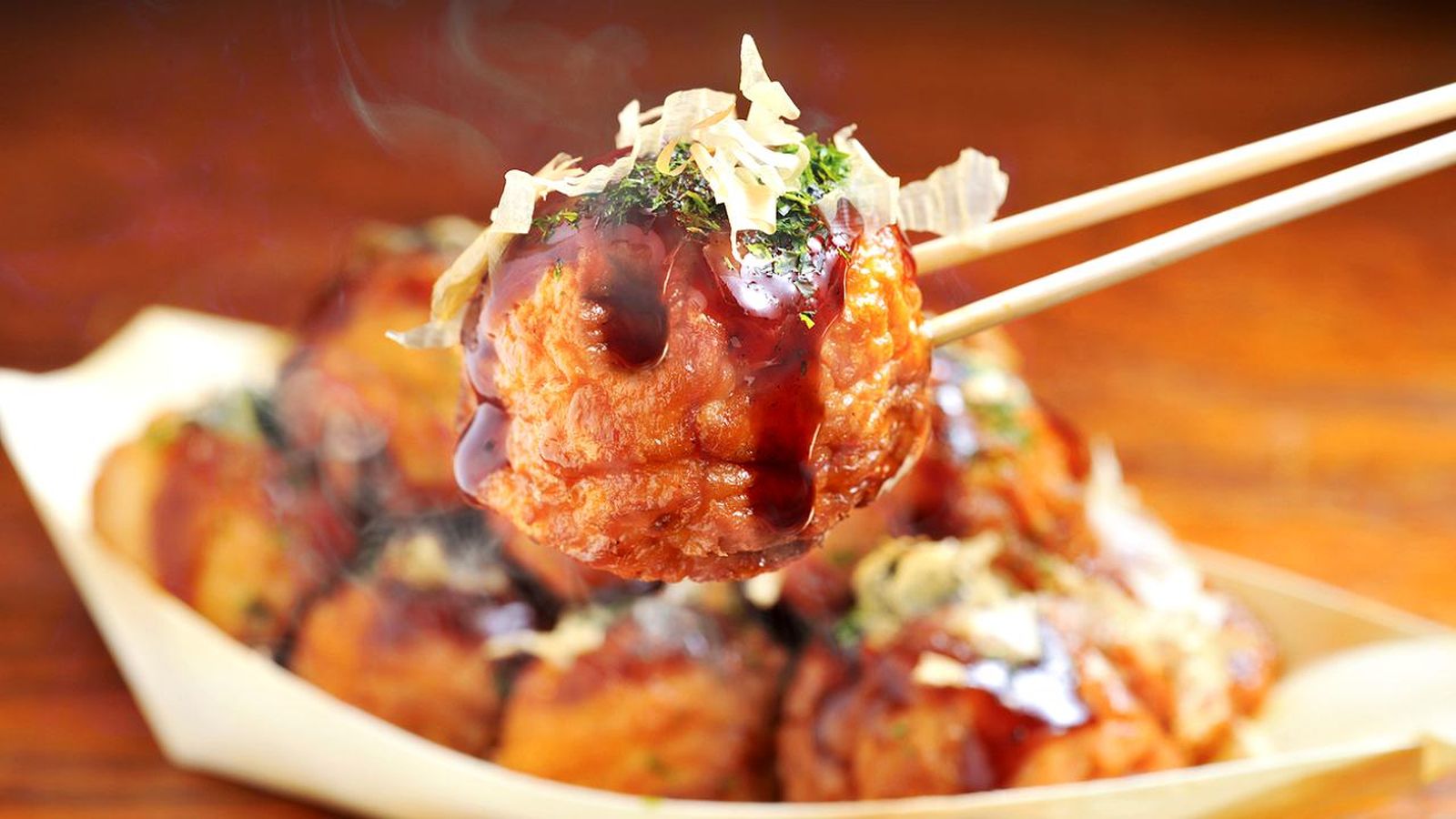 Receta takoyaki