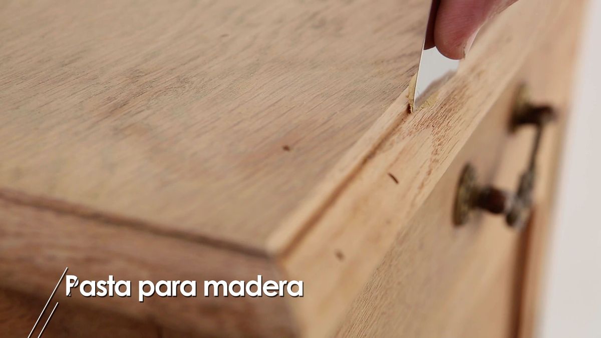 Pasta para madera paso 2