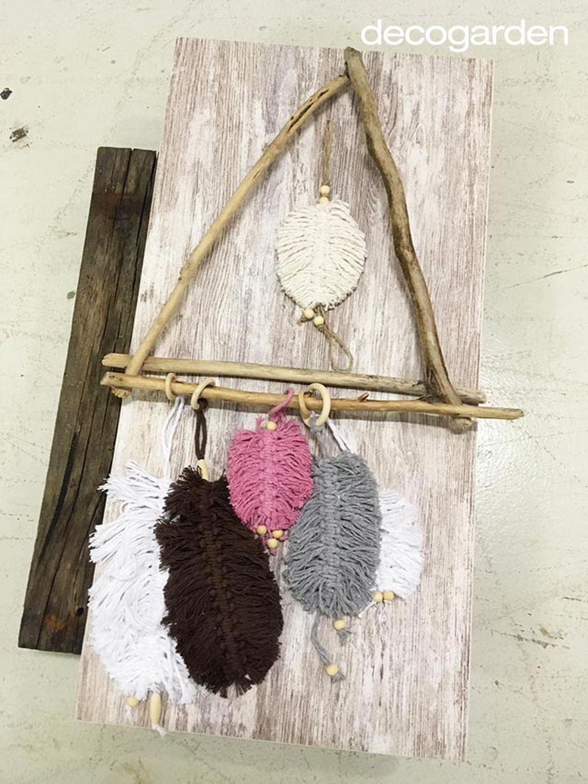 como hacer hojas de macrame 1