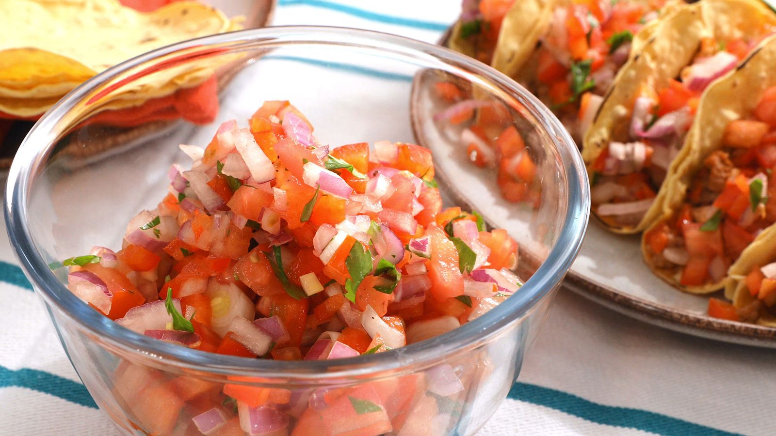 Cómo hacer salsa de pico de gallo
