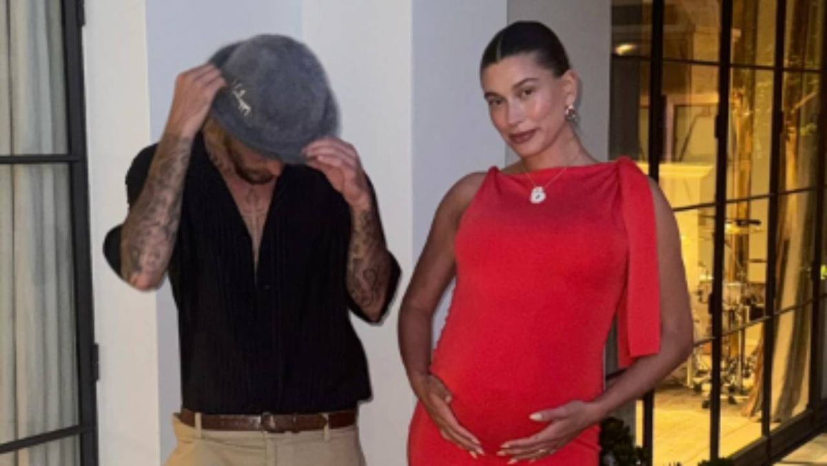 Justin y Hailey Bieber.