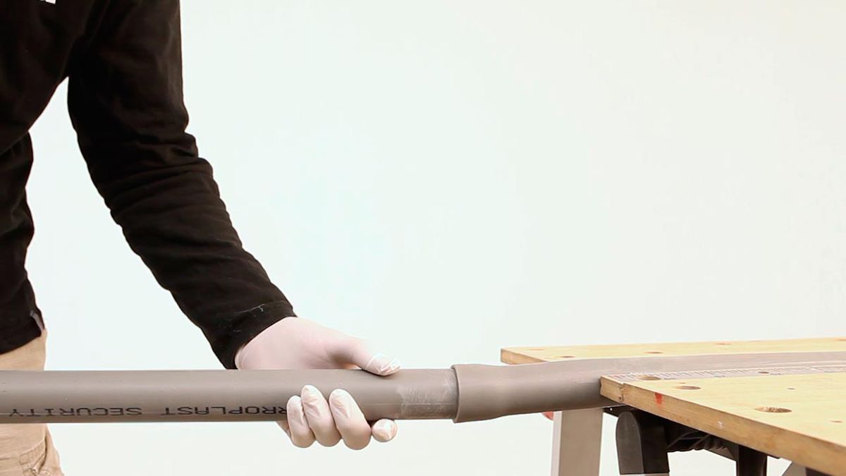 Como abocardar un tubo de PVC paso 6