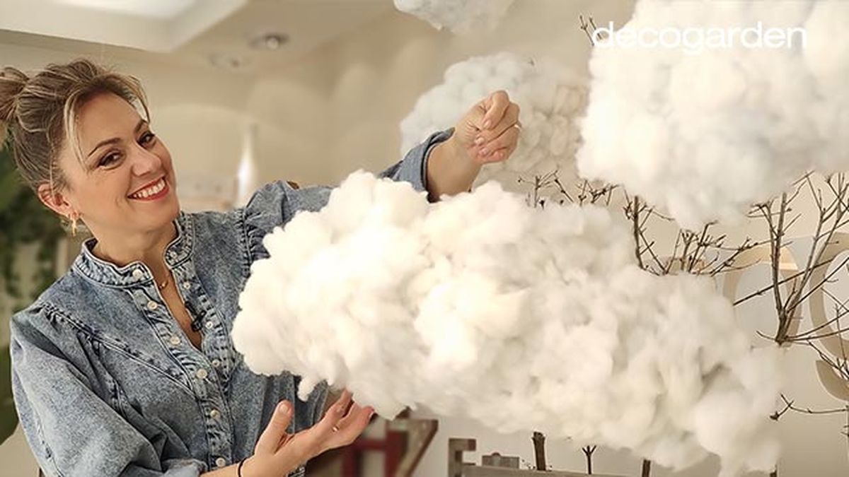 lampara forma nube 1