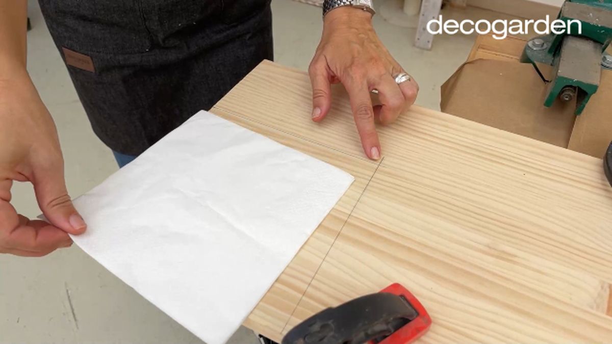 servilletero navidad madera paso 1