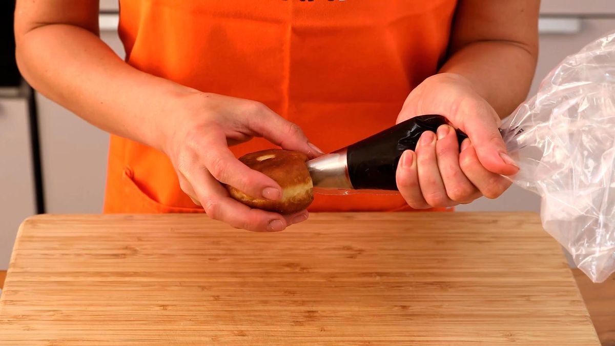 Receta de berlinas rellenas de mermelada   paso 7