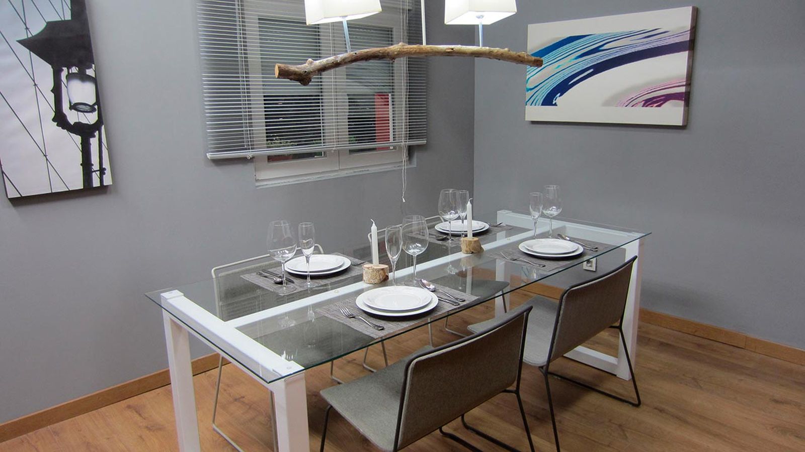 Cómo hacer una mesa de diseño de cristal