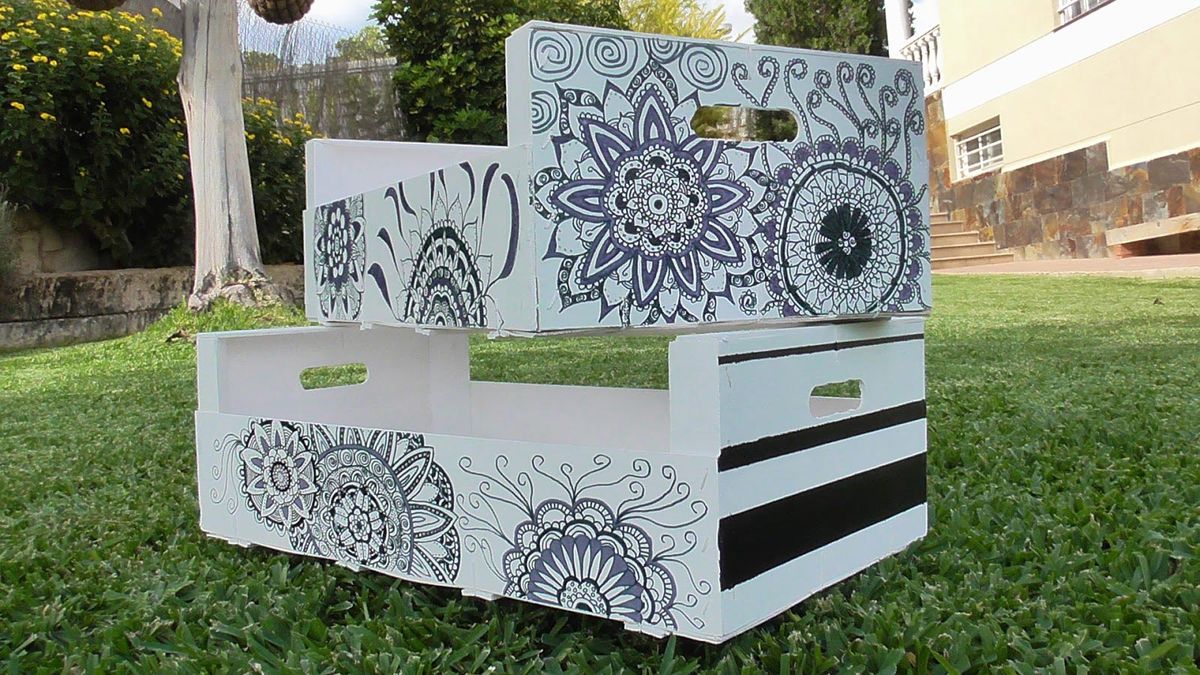 Ideas DIY para reciclar cajas de madera 5