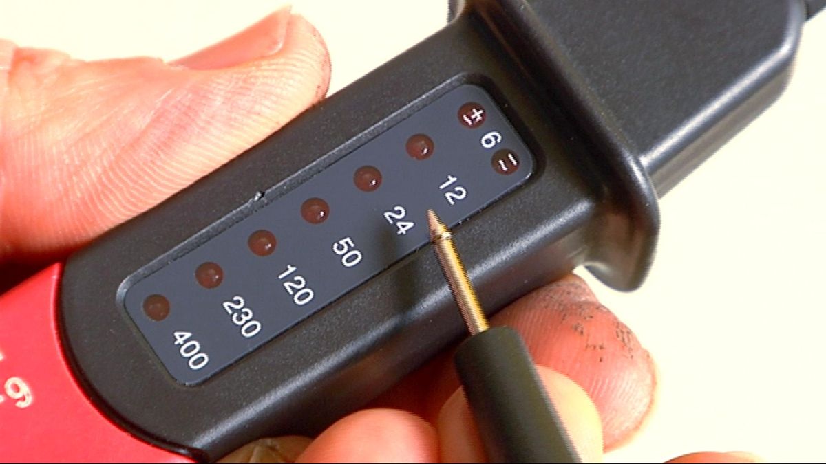 Comprobador de tensión paso 2