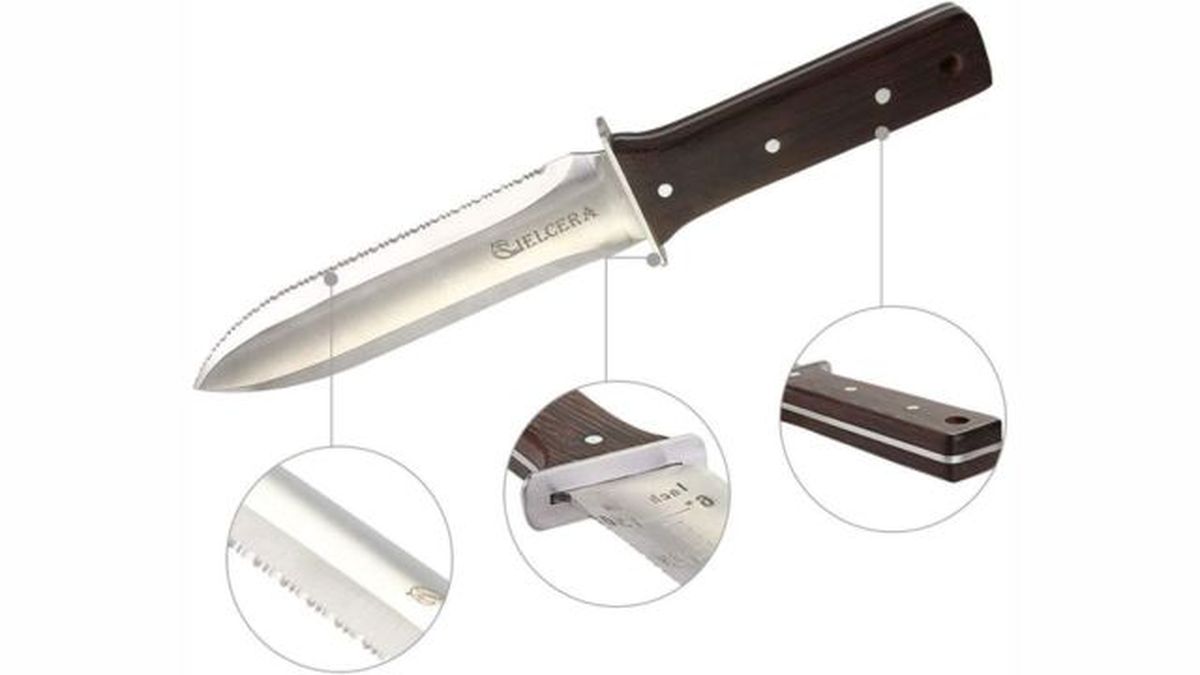 hori hori cuchillo jardin amazon