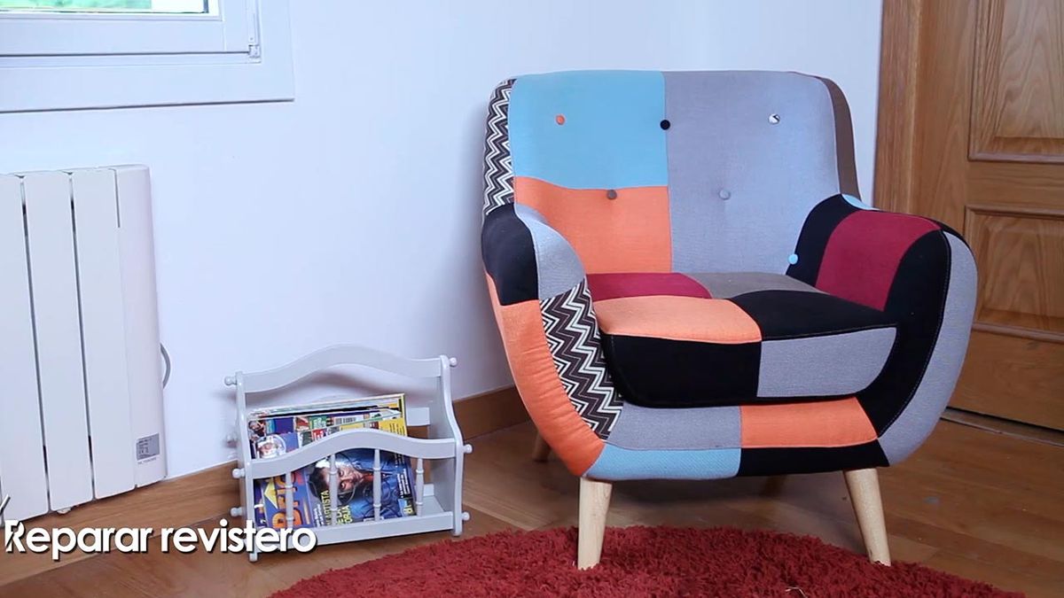 Como arreglar y pintar un revistero de madera paso 6