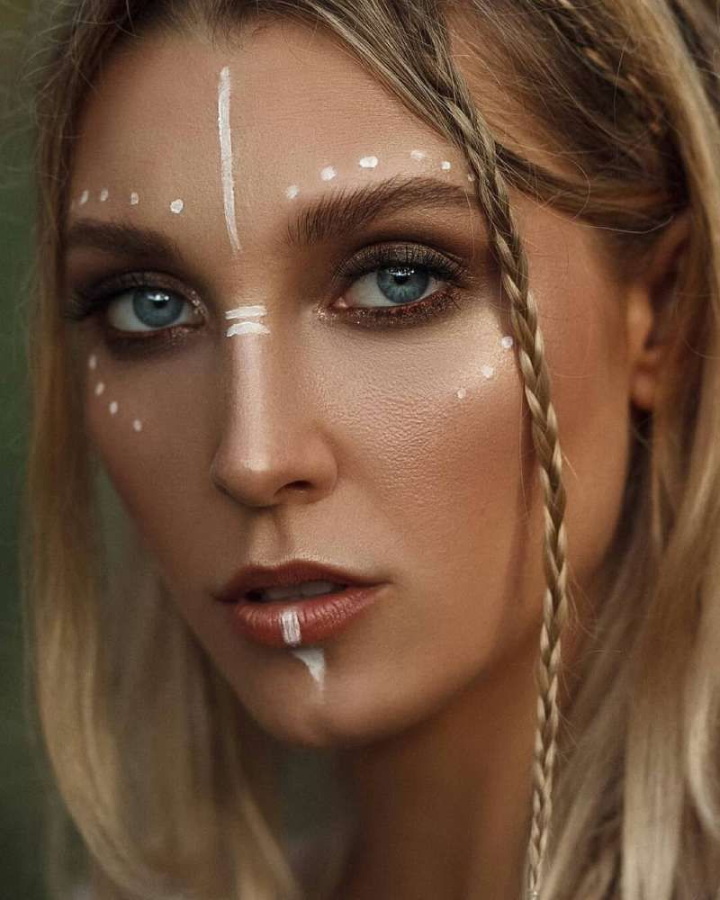 Maquillaje sencillo festivales