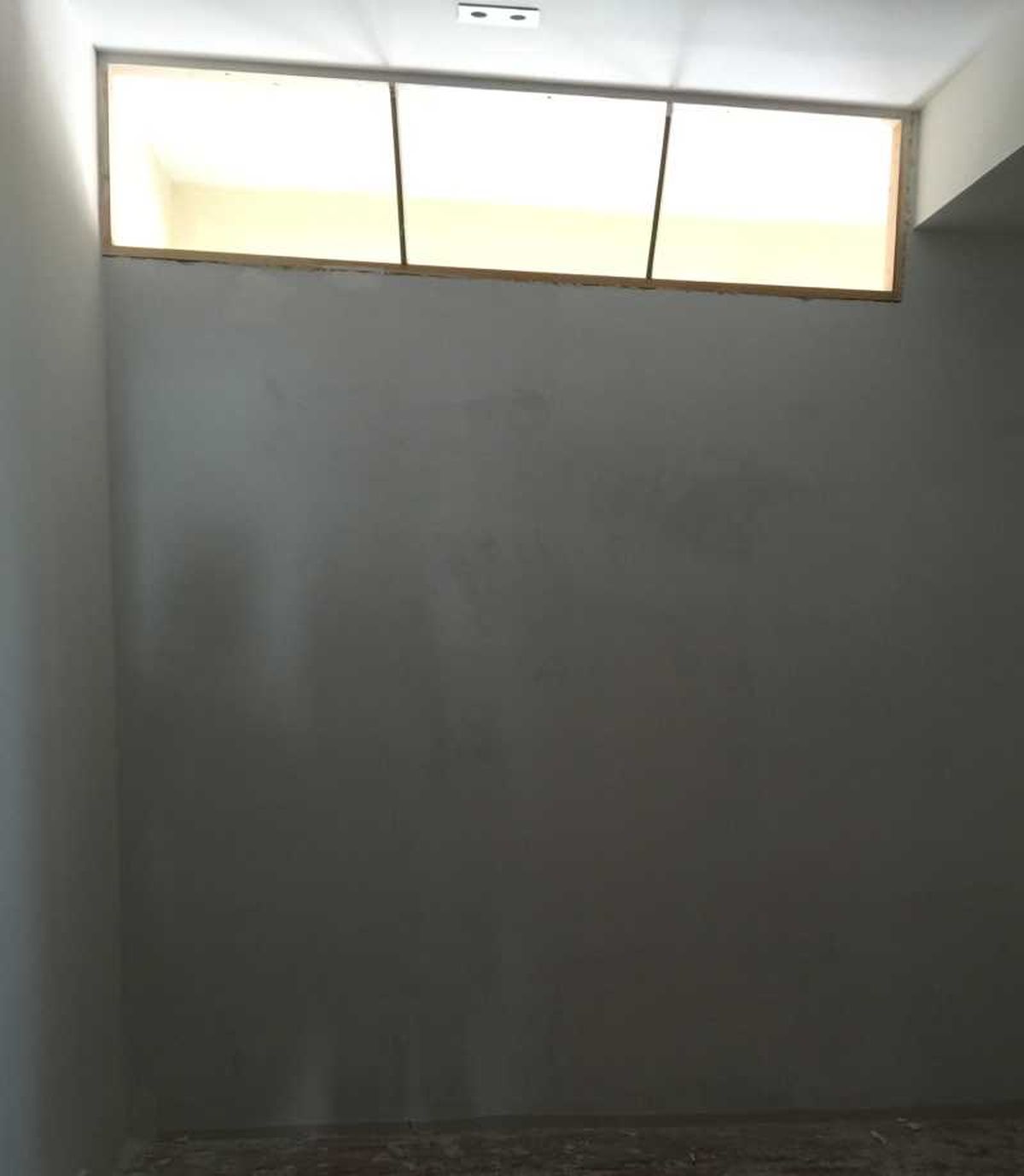 Habitación extra creada a partir de los metros del salón reformado.