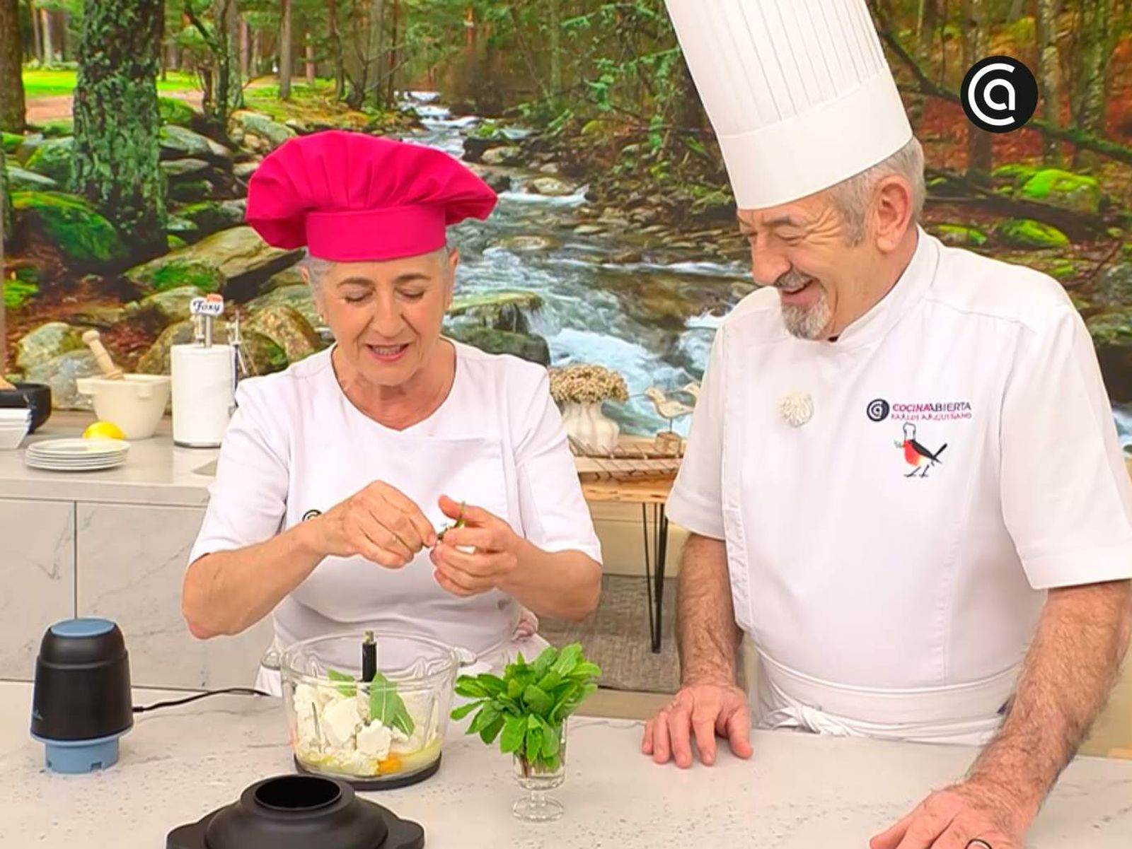 Prepara el relleno de la tarta flaó