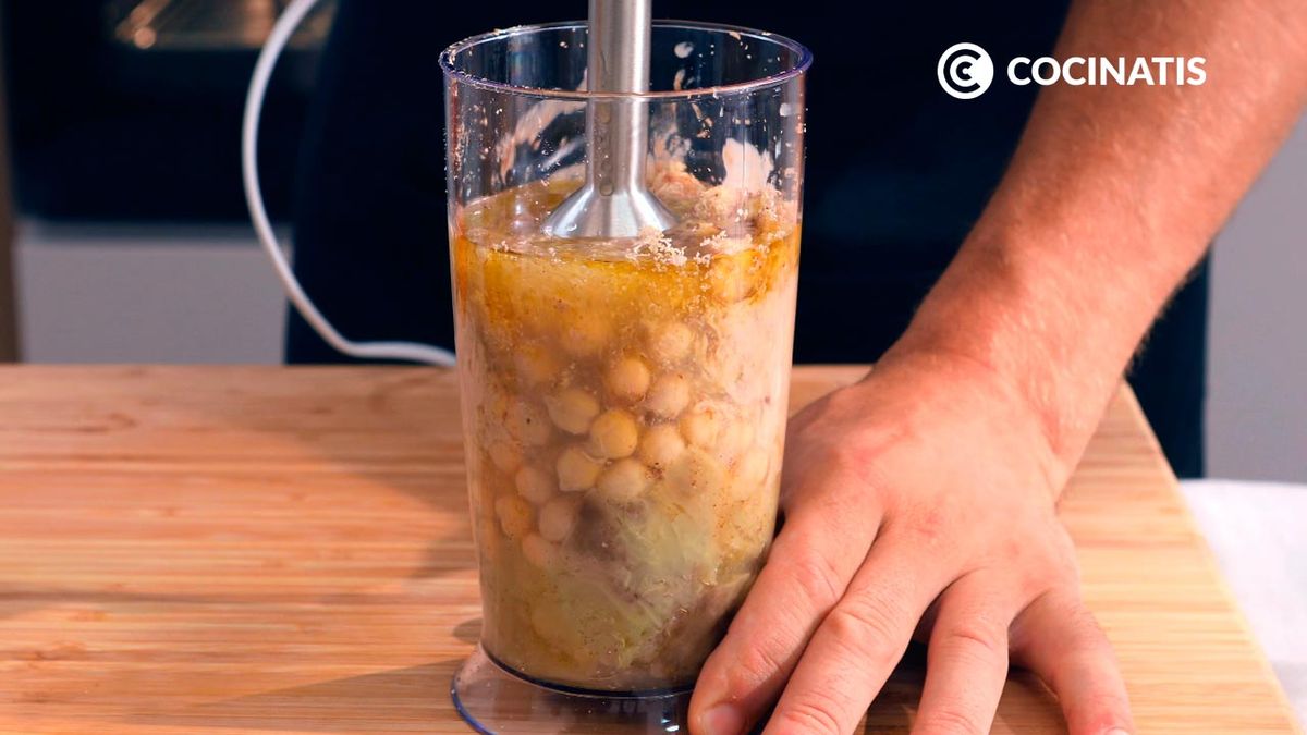 Receta de hummus de boniato  paso 4