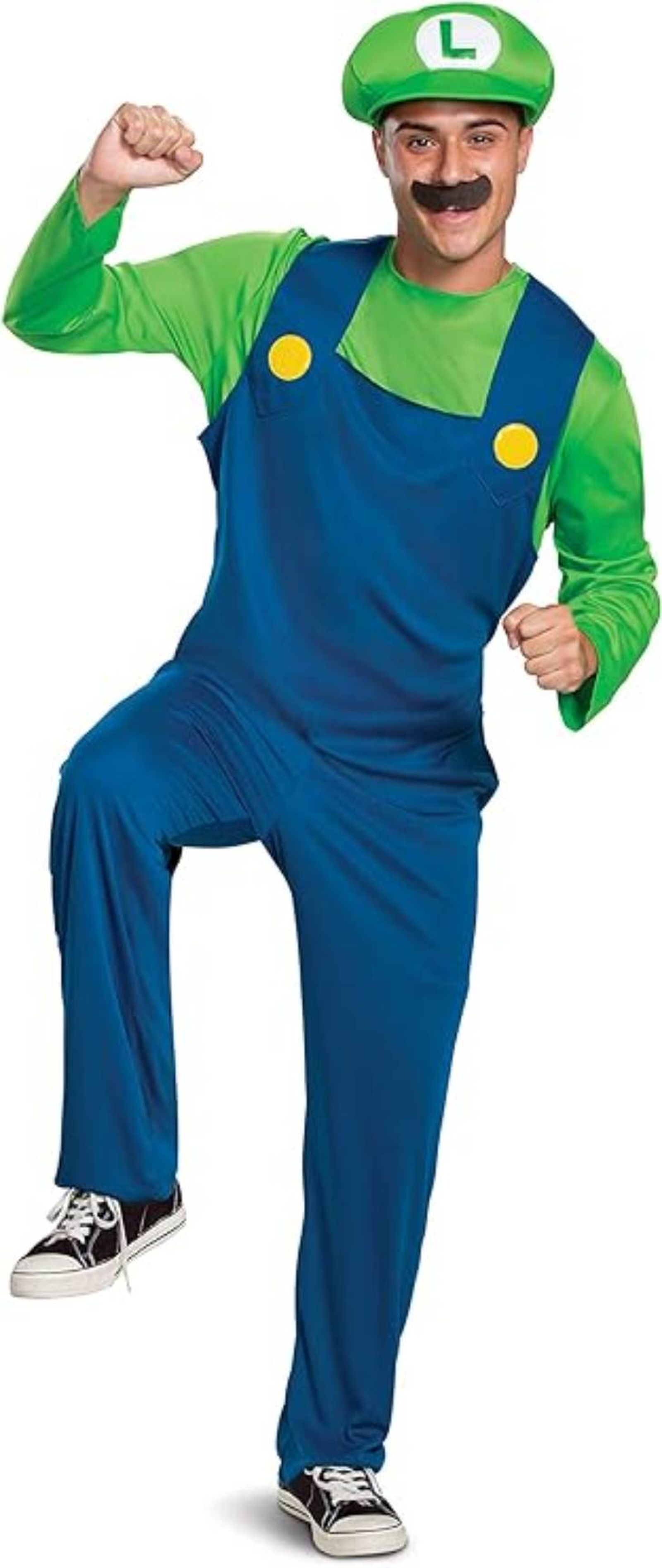 luigi disfraz mario bros