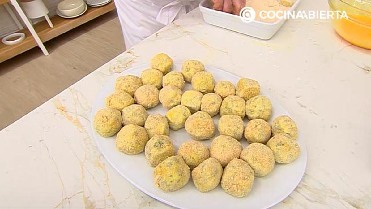 Las croquetas de espinacas de Karlos Arguiñano "fáciles de hacer y de comer"   paso 4