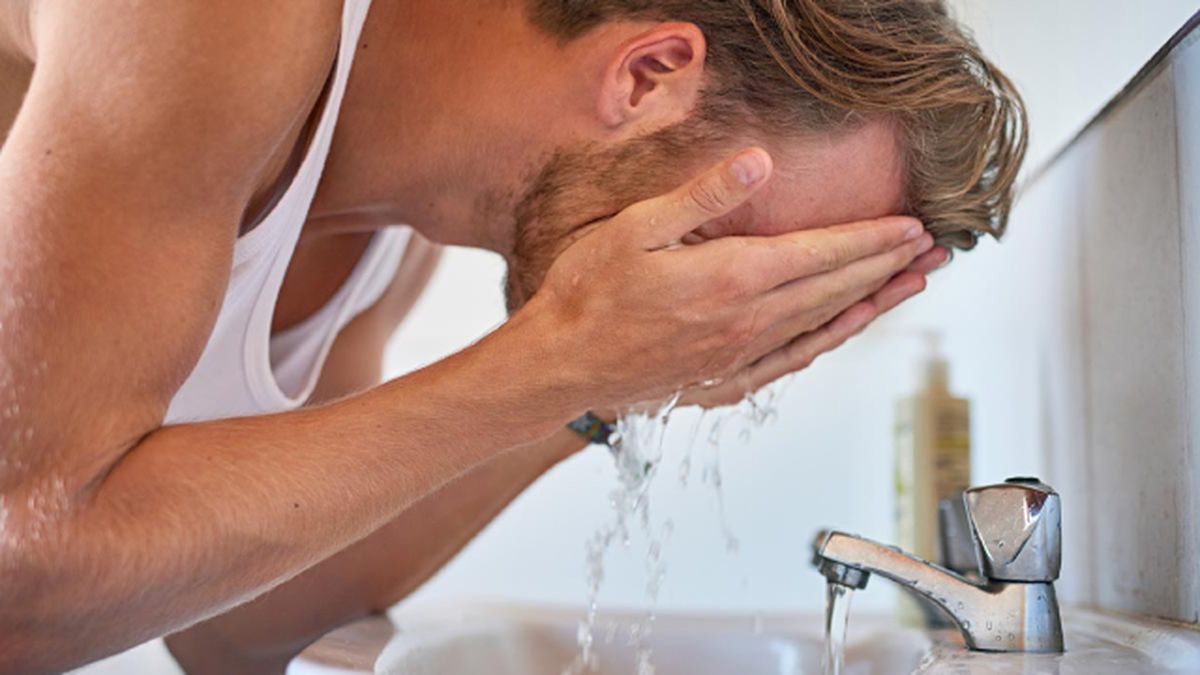 lavar cara agua fria 1