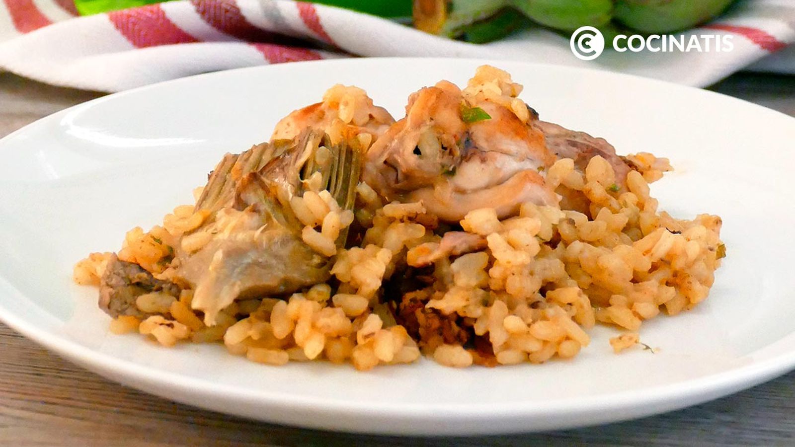Receta de arroz con conejo
