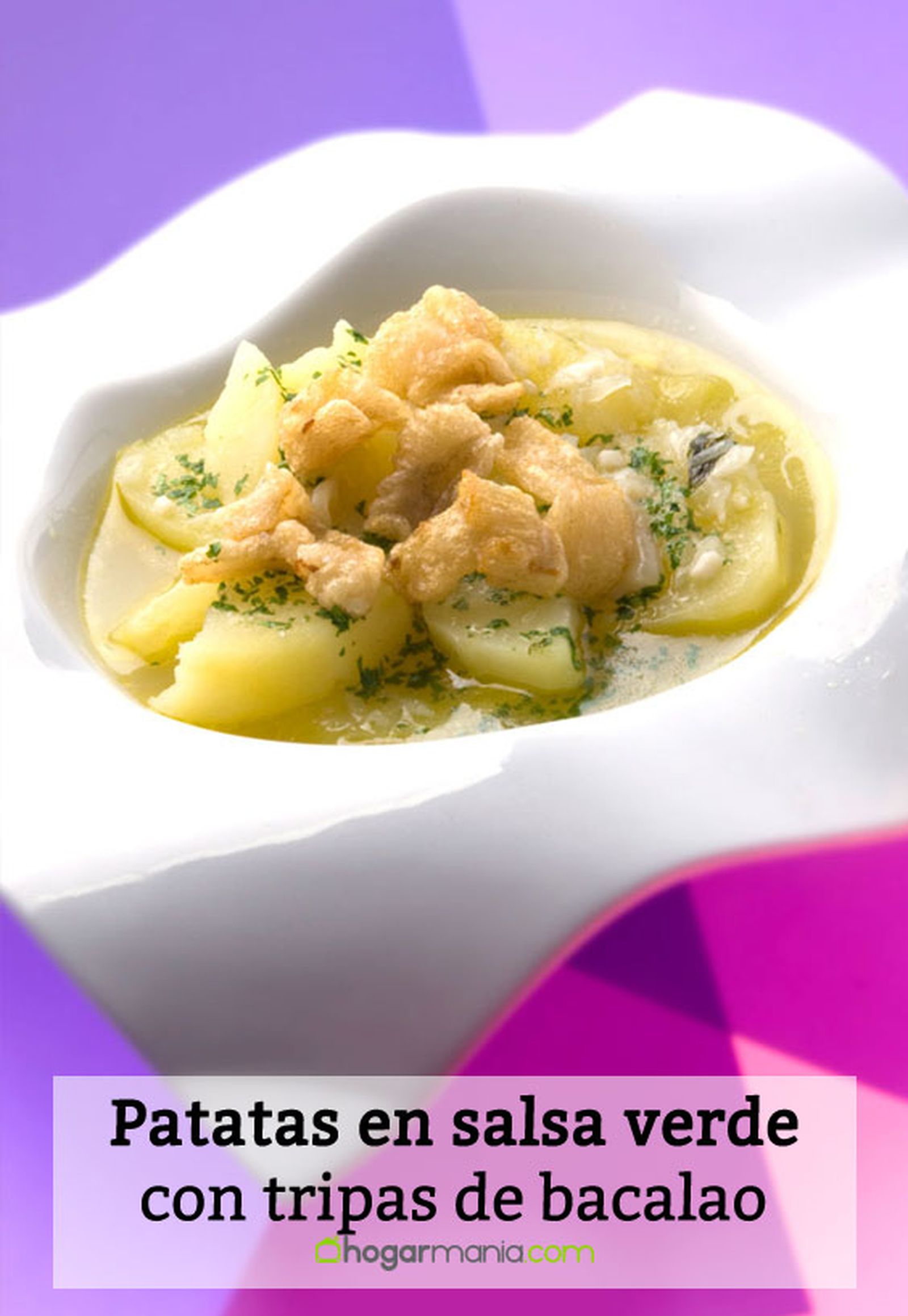 patatas salsa verde tripas bacalao pin