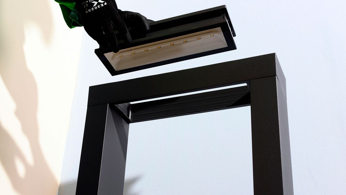 lamparas solares exterior columna montaje 8