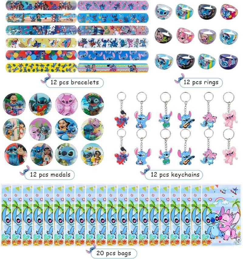 Bolsa con regalos de Lilo y Stitch.