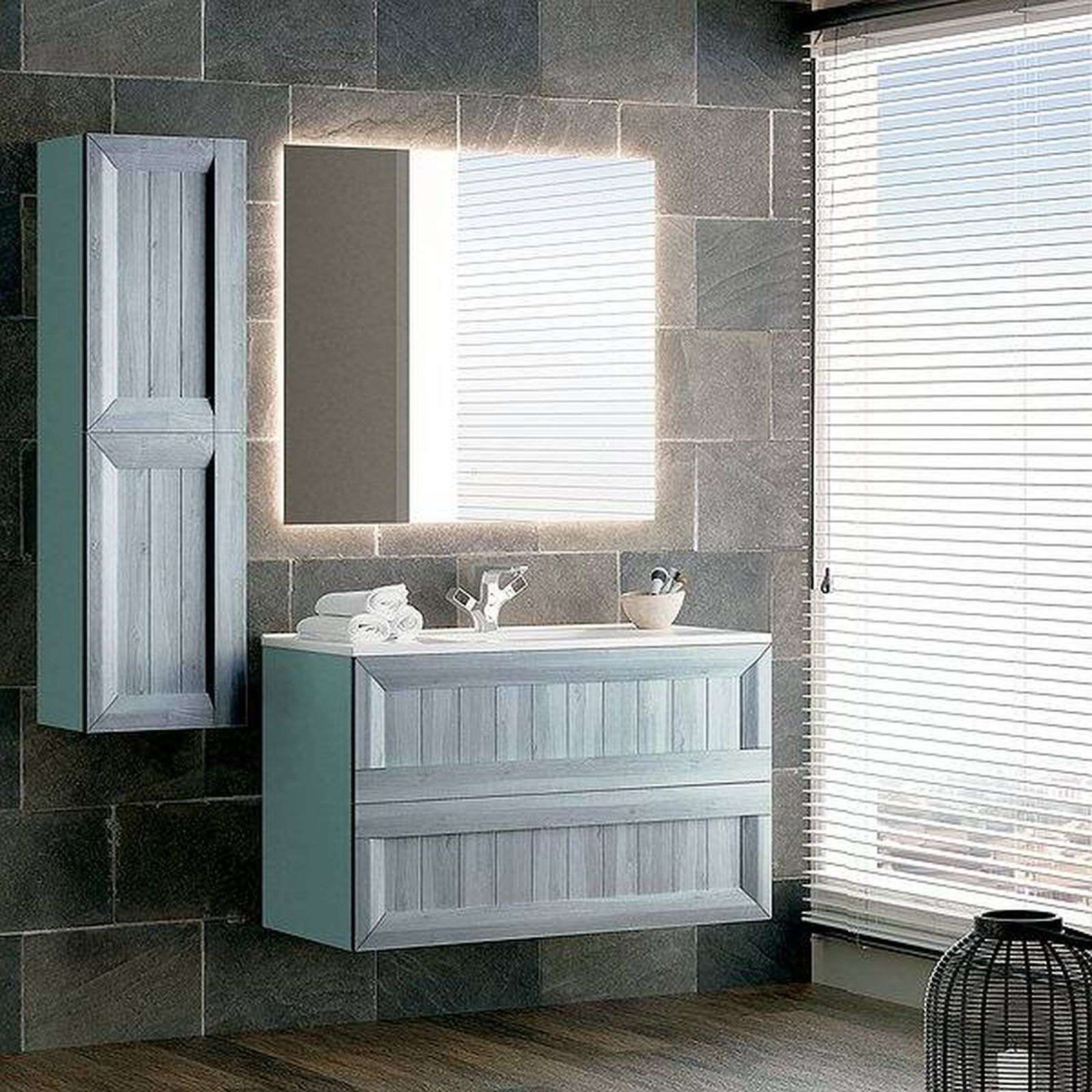 mueble bano Terra RUSTICO