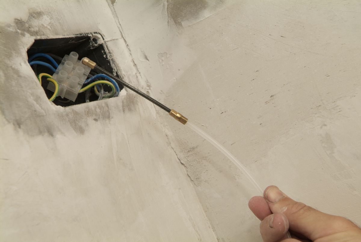 Instalación para nuevo punto de luz paso 5