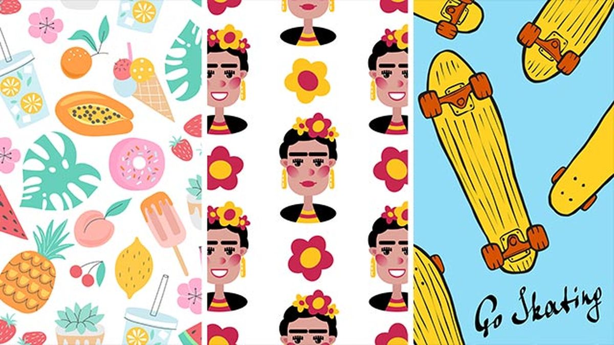 lamina patron repetido