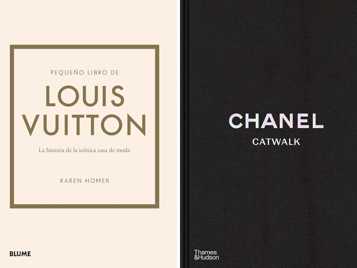 Libros de Louis Vuitton y Chanel / Fotos: Amazon