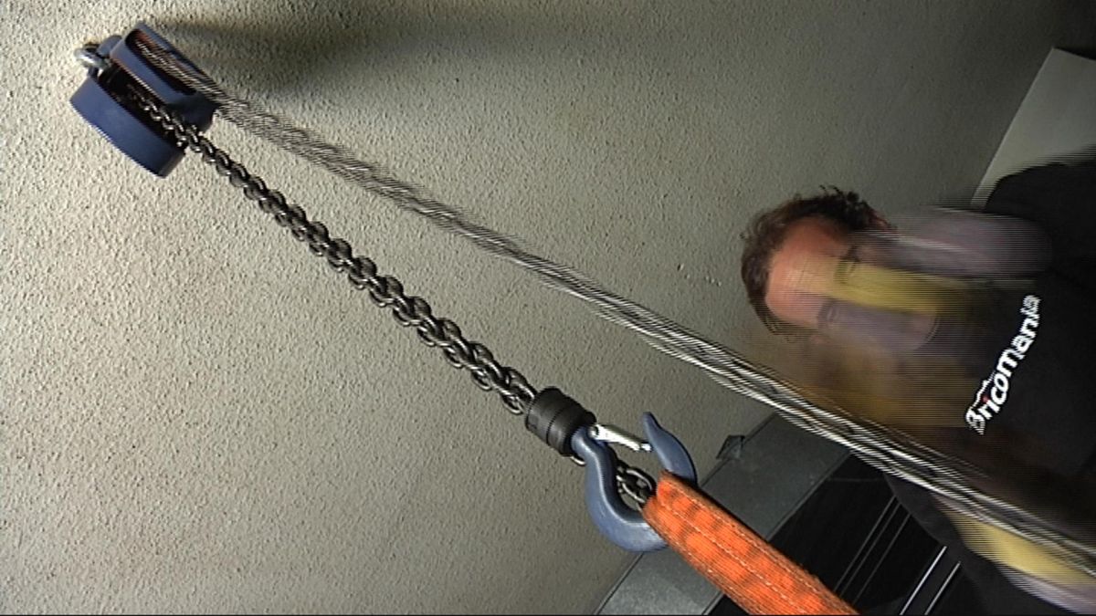 Uso del polipasto paso 4