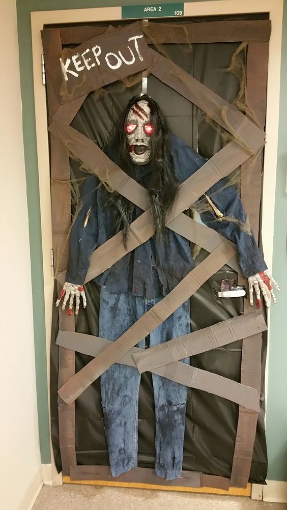puertas halloween aula