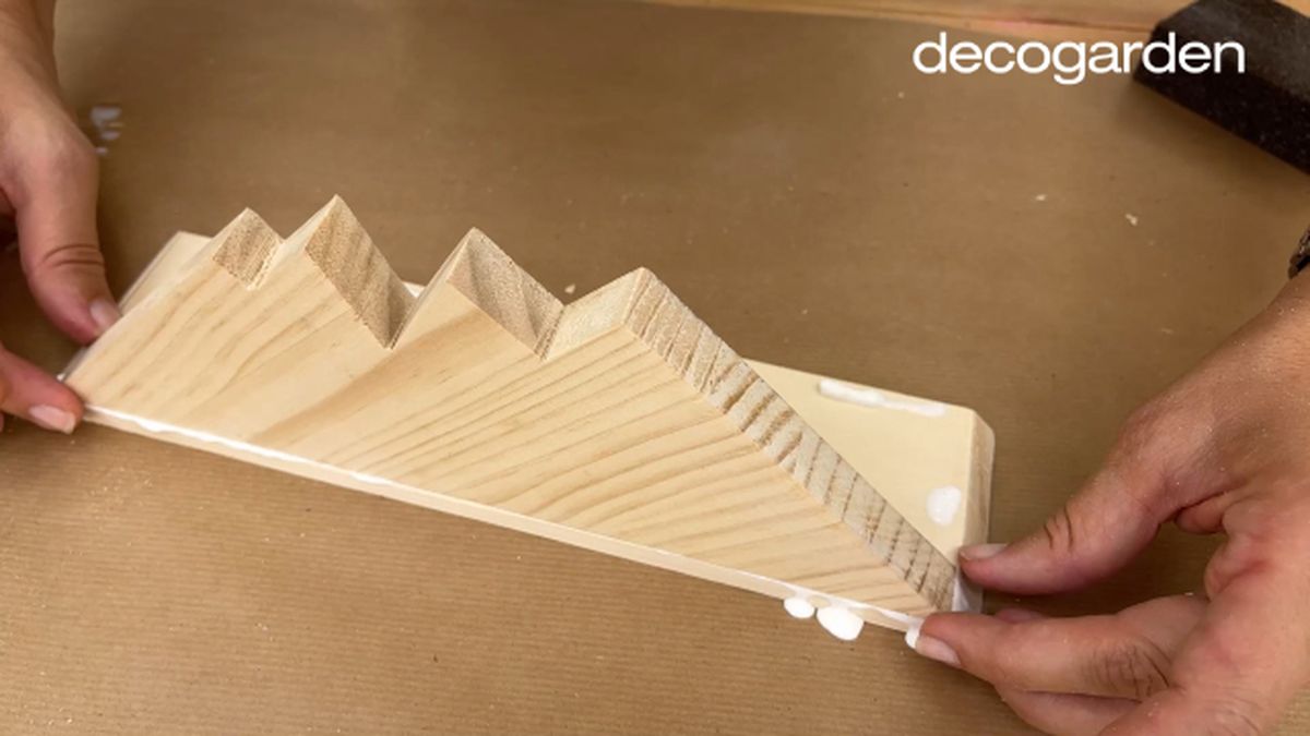 servilletero navidad madera paso 11