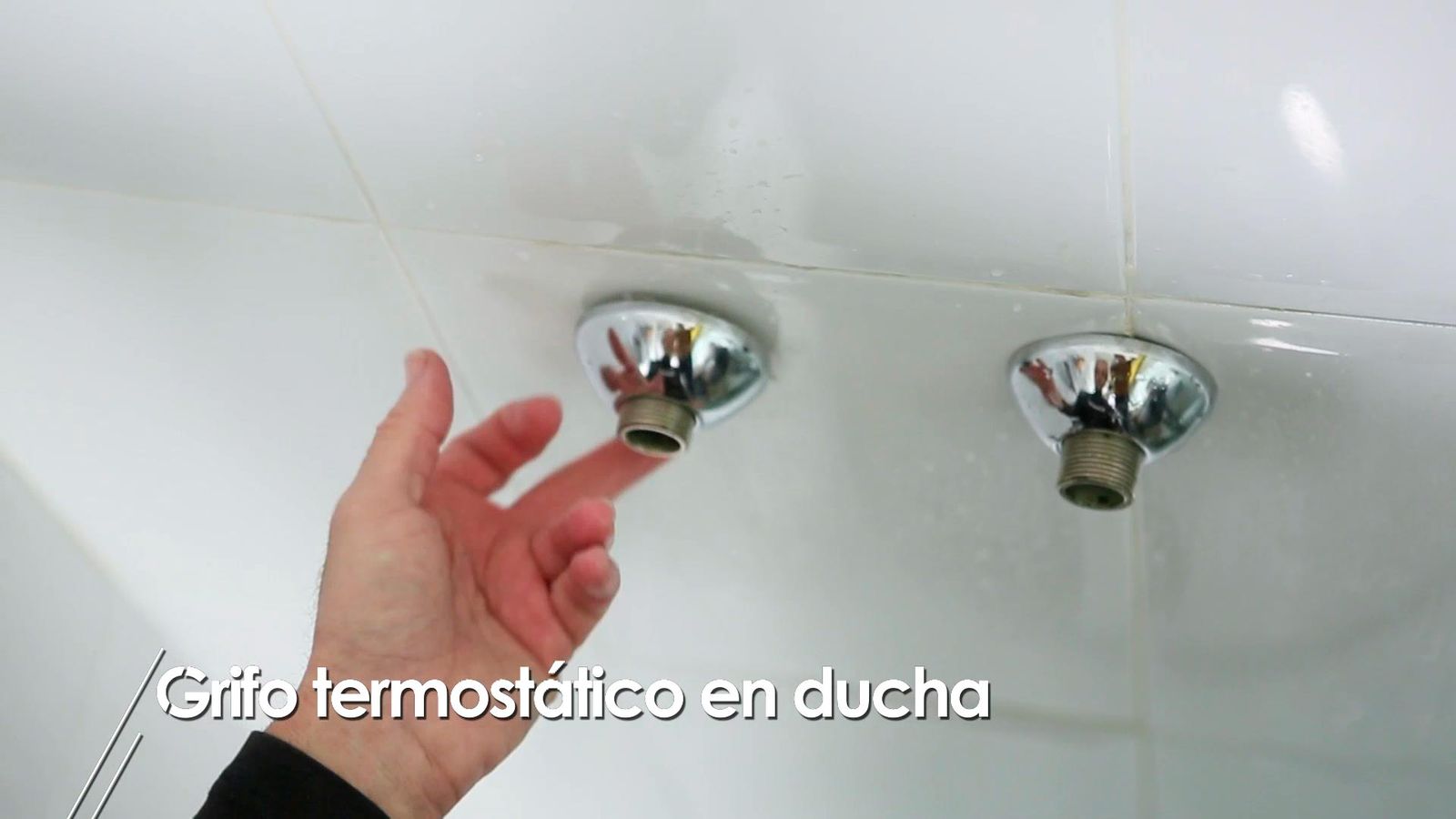 Cómo instalar un grifo termostático en la ducha paso 3