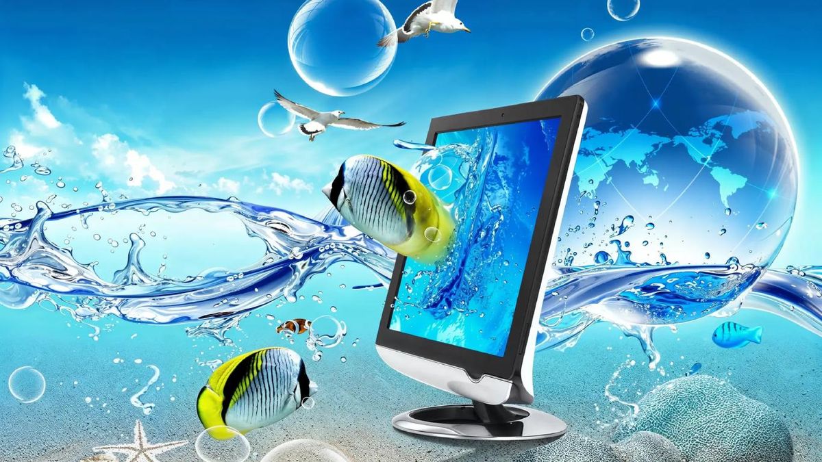 Estética Frutiger Aero.