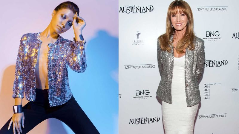 El brillo de una chaqueta de lentejuelas puede determinar el momento del días para el que es más apropiada