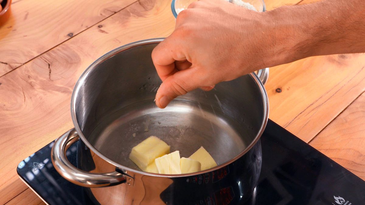 Buñuelos de bacalao   Paso 2