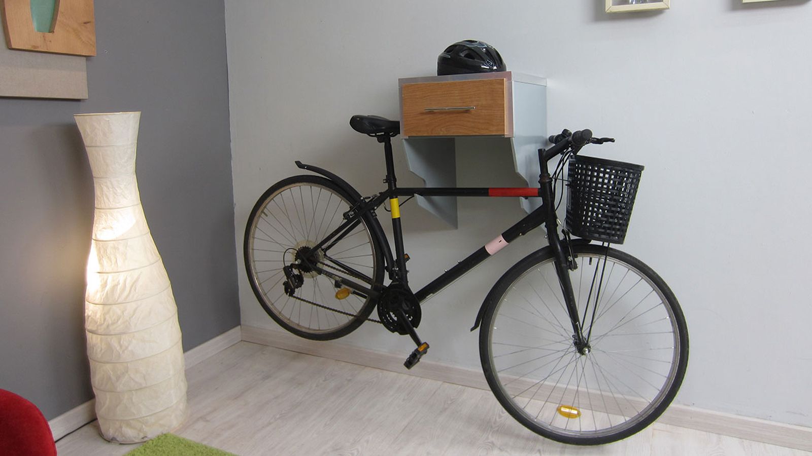 Bricomania 772 Cajon cuelga bicicletas