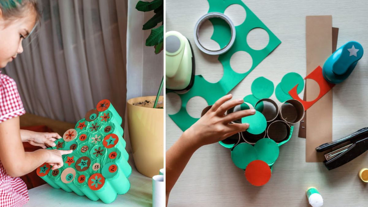 como hacer un calendario de adviento 3