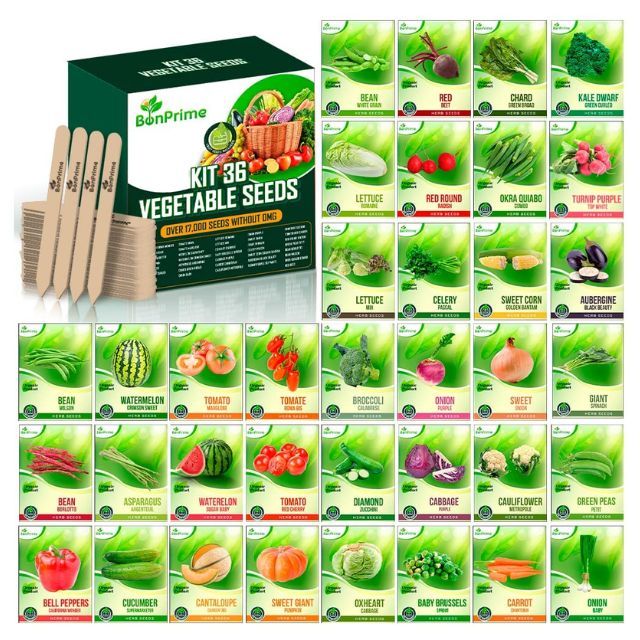 dia del padre kit de semillas verduras