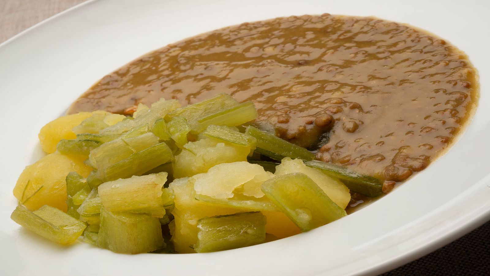 lentejas con borraja xl