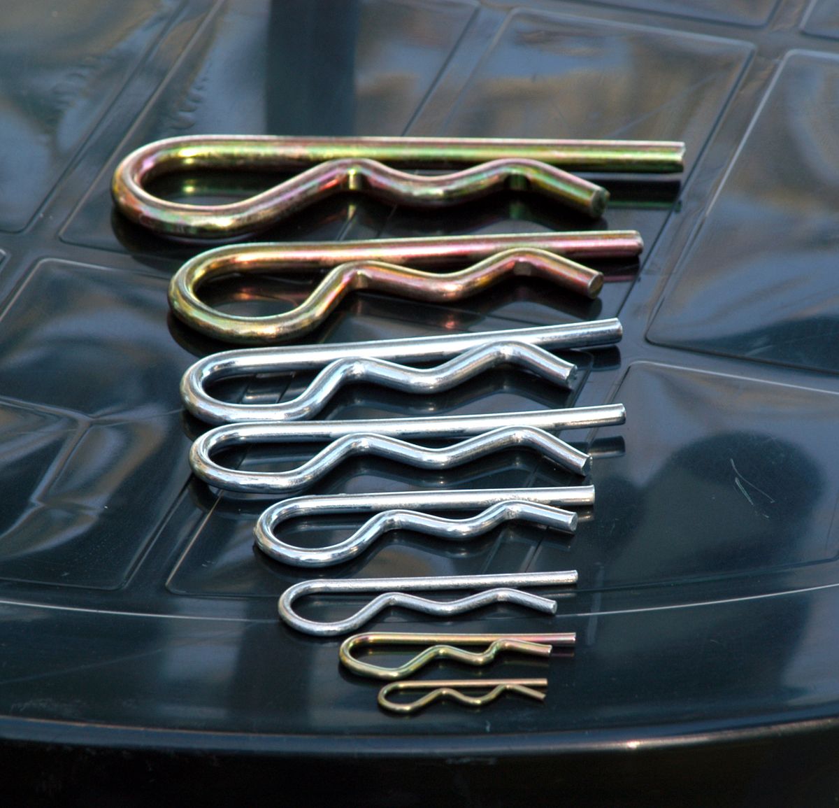 Colocar un pasador en una sombrilla averiada paso 2