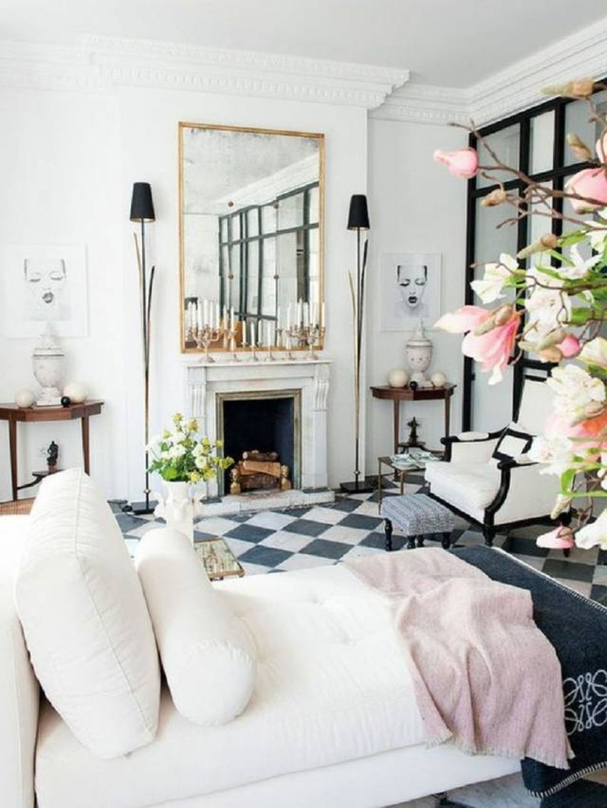 Suelo damero un clásico que vuelve a ser tendencia decorativa 3