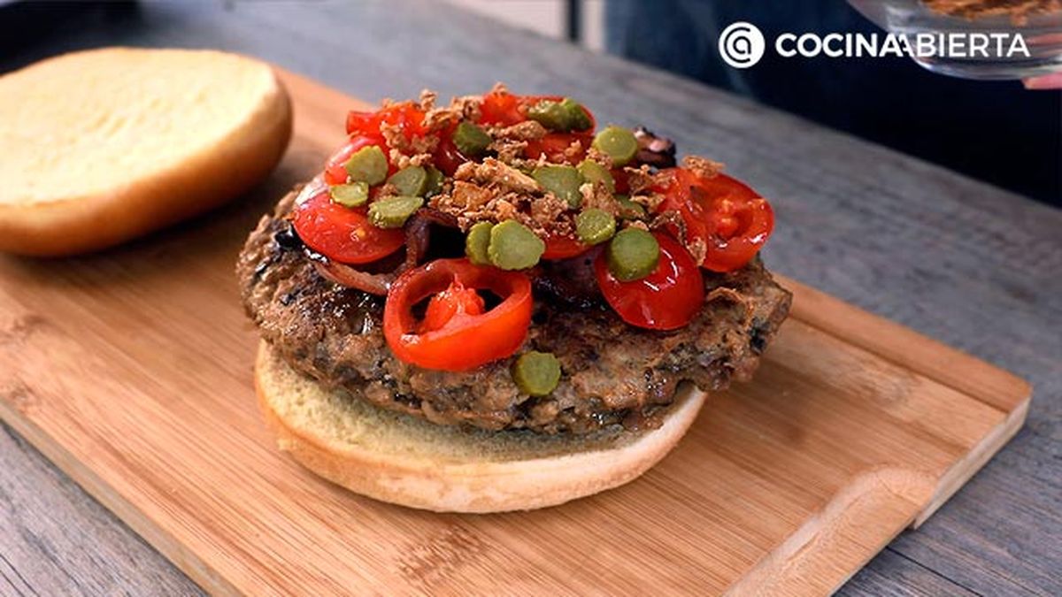 CTIS0870 receta hamburguesa de carne picada y champinones paso 4 ca
