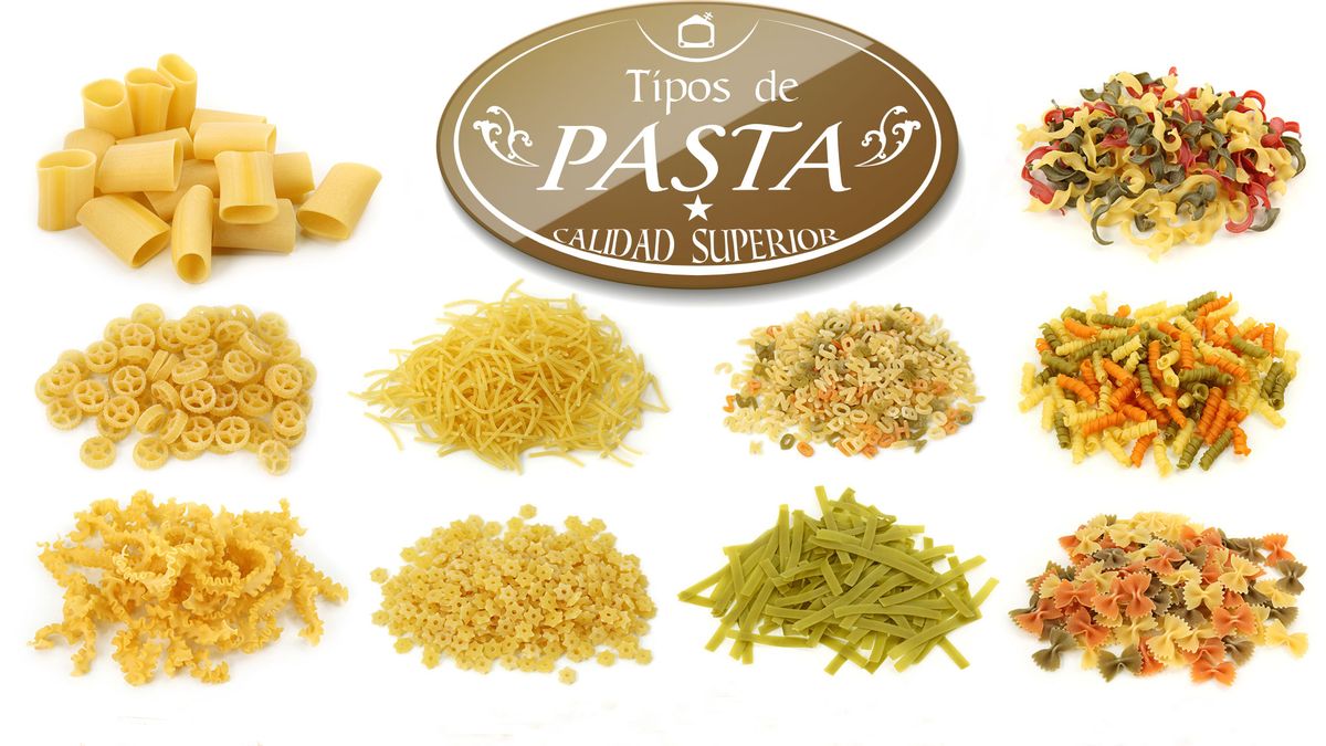 infografia tipos pasta