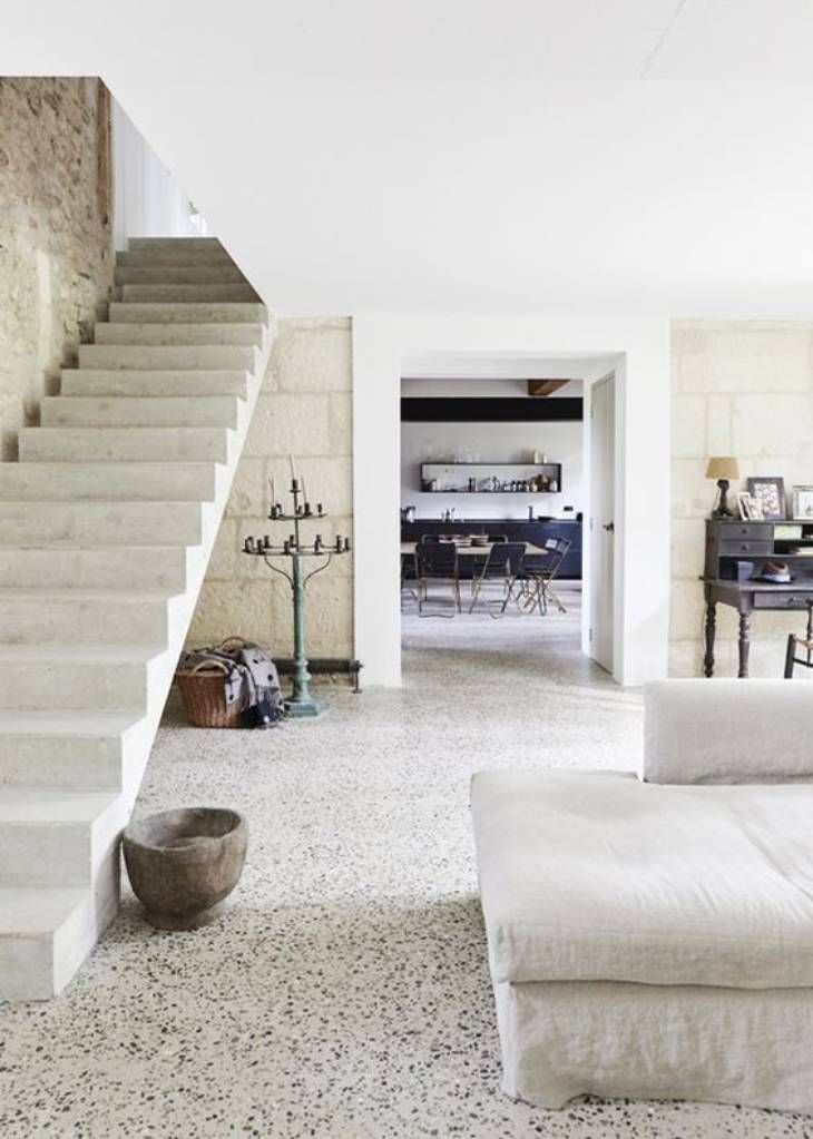 suelo piedra terrazo pinterest Decoralia